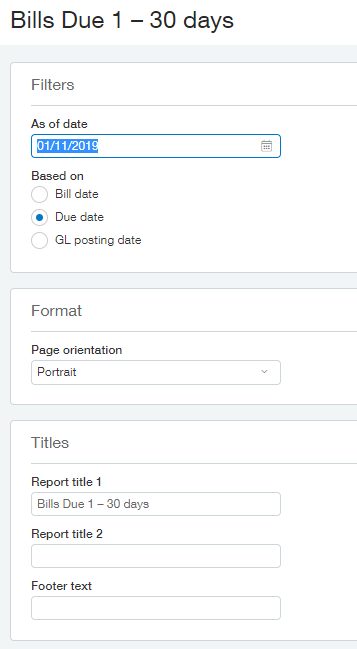 Dashboarding with Custom Reports - Report Criteria